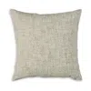 Hivvago Square Accent Throw Pillow, 20 Inch, Woven Gray Polyester, Polyfill In Neutral