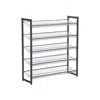 Hivvago Stackable Shoe Storage Shelf In Gray