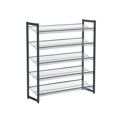 Hivvago Stackable Shoe Storage Shelf In Gray