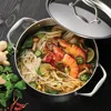Hivvago Stainless Steel Tri-ply Clad 5-quart Dutch Oven With Lid In Metallic