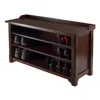 Hivvago Storage Hall Bench Walnut