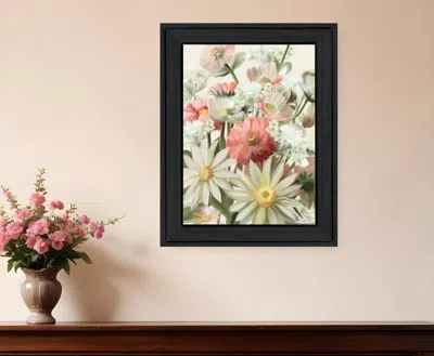 Hivvago Summer Wildflowers For You Black Framed Print Wall Art
