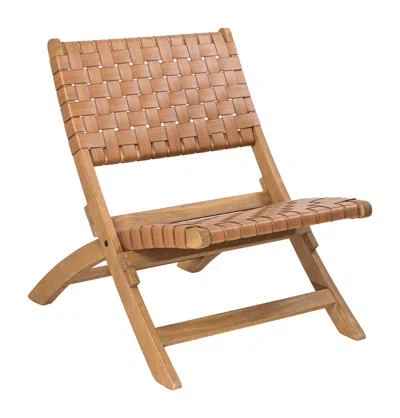 Hivvago Sunflare Lounge Chair Brown