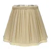 Hivvago Taupe Shantung Silk Square Lamp Shade In Neutral