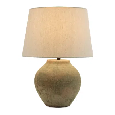 Hivvago Terra Cotta Table Lamp 20"h In Multi