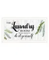 Hivvago The Laundry Room-same Day Service Framed Print Wall Art In White