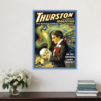 HIVVAGO THURSTON SPIRITS VINTAGE MAGIC UNFRAMED PRINT WALL ART