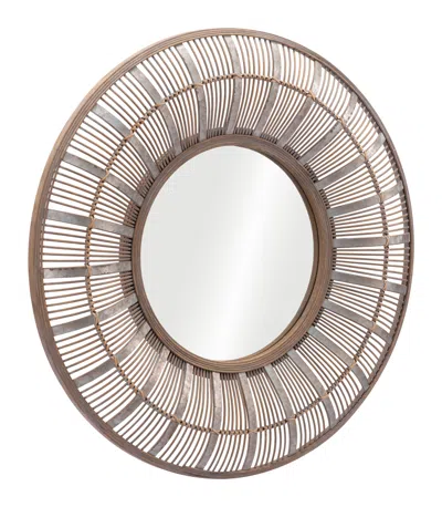 Hivvago Toto Mirror Antique Brown