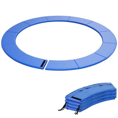 Hivvago Trampoline Pad Replacement Safety Pad With Fixing Straps In Blue