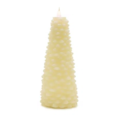 Hivvago Tree Candle 10"h In Yellow