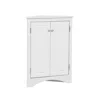 Hivvago Triangle Freestanding Cabinet - White