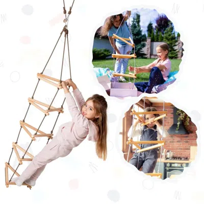 Hivvago Triangle Rope Ladder For Kids