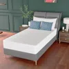 Hivvago Twin Size 10-inch Thick Medium Firm Cool Gel Memory Foam Mattress In Gray