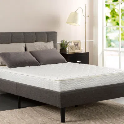 Hivvago Twin Size 8-inch Pocketed Spring Comfort Foam Mattress In White