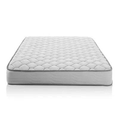 Hivvago Twin Xl 6-inch Steel Coil Innerspring Mattress - Medium Firm In White