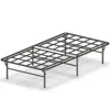 Hivvago Twin Xl Heavy Duty Foldable Metal Platform Bed Frame In Black