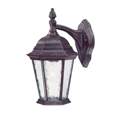 Hivvago Two Light Brown Hanging Carousel Wall Light