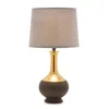 Hivvago Two Tone Ceramic Lamp 22"h In Multi