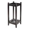 Hivvago Umbrella Stand With Tray Espresso