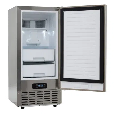 Hivvago Under Counter Nugget Ice Maker With Self-cleaning And 24h Timer-silver