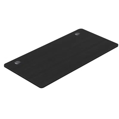 Hivvago Universal Tabletop One-piece Desktop For Standard And Sit In Black