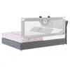 Hivvago Vertical Lifting Baby Bedrail Guard With Double Safety Child Lock