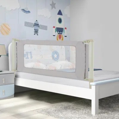 Hivvago Vertical Lifting Bed Rail For Toddlers With Double Lock-79 Inch