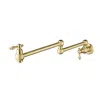 Hivvago Wall-mount Pot Filler Faucet In Gold