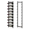 Hivvago Wall-mounted Metal Wine Rack - Rustproof Hanging Bottle Holder In Multi