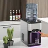 Hivvago Water Cooler Dispenser 3-in-1 With Built-in Ice Maker And 3 Temperature Settings-silver