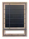 Hivvago Weekly Calendar Blackboard W/ Hooks 34.25"h In Multi