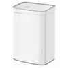Hivvago White 13-gal. Trash Can With Motion Sensor Lid And Odor Absorbing Carbon Filter In White