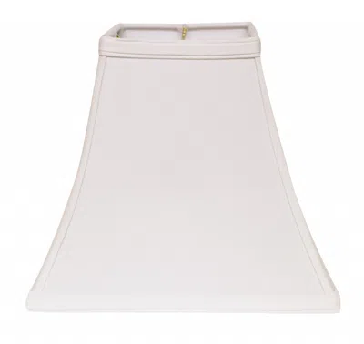 Hivvago White No Slub Innsbruck Square Lamp Shade