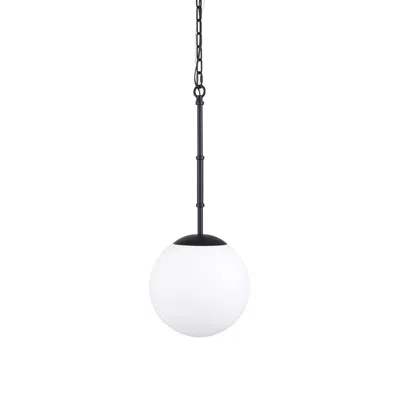 Hivvago White Single Metal Dimmable Ceiling Light With White Shades