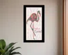 Hivvago You Are So Loved Flamingo Black Framed Print Wall Art In Black
