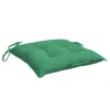 Hivvago Zia Outdoor Cushion For Chair Set Of 4, Non-slip Ropes, Green Fabric In Green