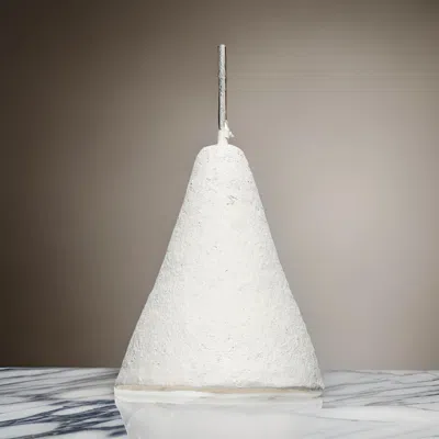 Hivvago Zoe 96 Inch Pendant Chandelier, Modern Paper Mache Cone Shape, Beige