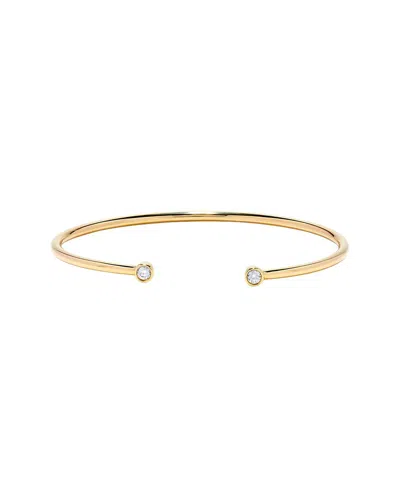 H.j. Namdar 14k 0.20 Ct. Tw. Diamond Stackable Bracelet In Gold