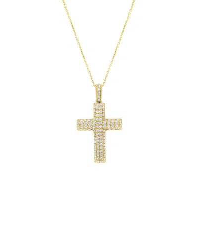 H.j. Namdar 14k 0.30 Ct. Tw. Diamond Pave Necklace In Gold