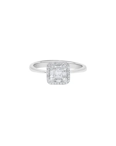 H.j. Namdar 14k 0.50 Ct. Tw. Diamond Cluster Ring In Metallic