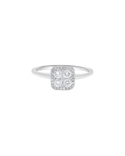 H.j. Namdar 14k 0.50 Ct. Tw. Diamond Cluster Ring In Metallic