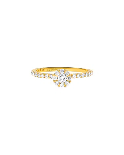 H.j. Namdar 14k 0.57 Ct. Tw. Diamond Cluster Ring In Gold