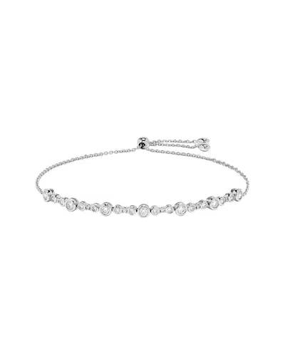 H.j. Namdar 14k 0.72 Ct. Tw. Diamond Bolo Bracelet In White