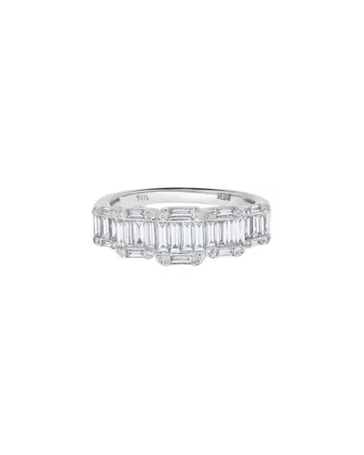 H.j. Namdar 14k 0.82 Ct. Tw. Diamond Cluster Ring In Metallic