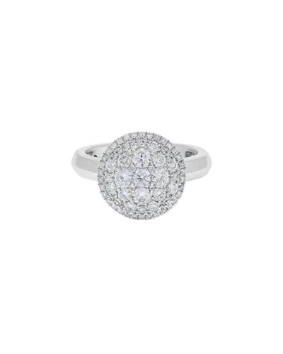 H.j. Namdar 14k 0.82 Ct. Tw. Diamond Cluster Ring In Metallic