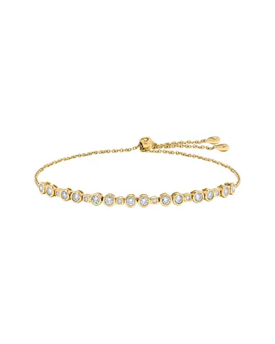 H.j. Namdar 14k 0.85 Ct. Tw. Diamond Bolo Bracelet In Gold