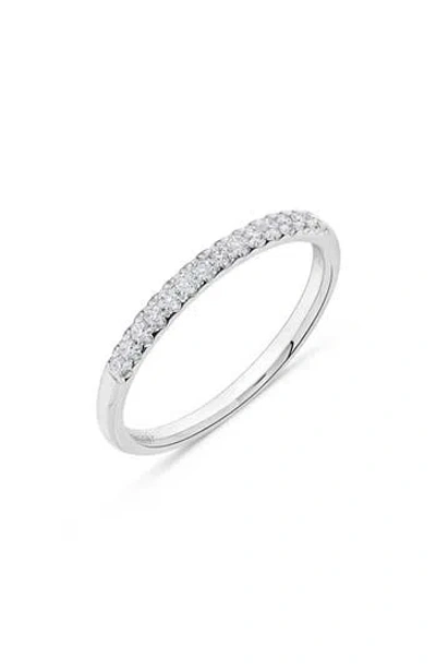 H.j. Namdar 14k Gold Prong Set Diamond Ring In White Gold