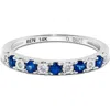H.j. Namdar Diamond & Stone Stackable Ring