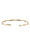 H.j. Namdar Flexible Bezel Diamond Stackable Bangle Bracelet In 14k Yellow Gold