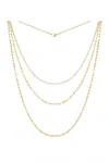Hjane Jewels Elena Necklace In Gold In Gold